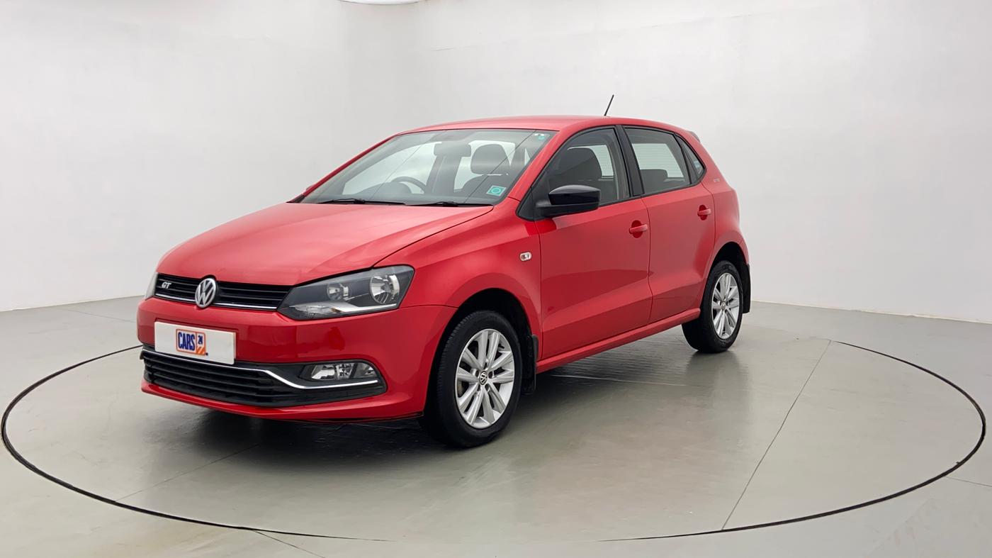 2015 Volkswagen Polo GT TSI 1.2 PETROL AT, Petrol, Automatic, 25,394 km, Left Front Diagonal (45- Degree) View