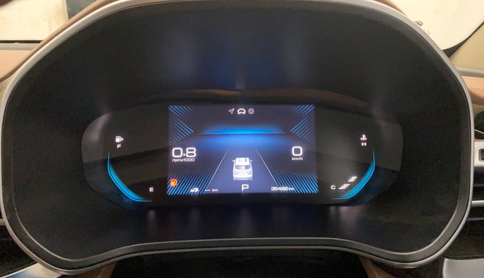 2023 MG HECTOR PLUS SHARP PRO 1.5 PETROL TURBO CVT 6 STR, Petrol, Automatic, 35,383 km, Odometer Image