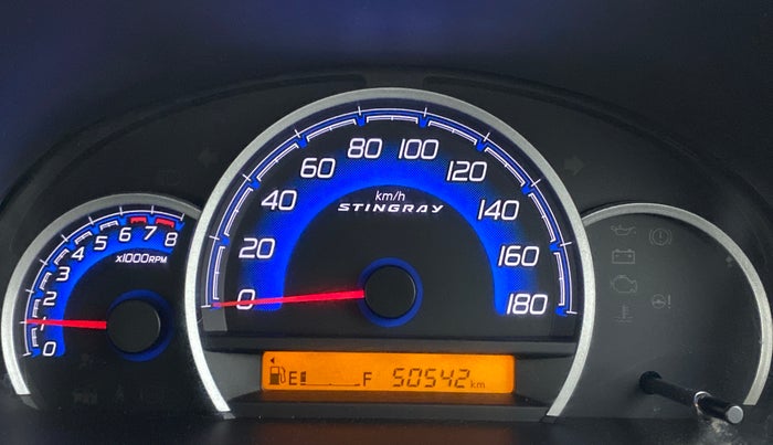 2014 Maruti Wagon R Stingray VXI, Petrol, Manual, 50,467 km, Odometer Image