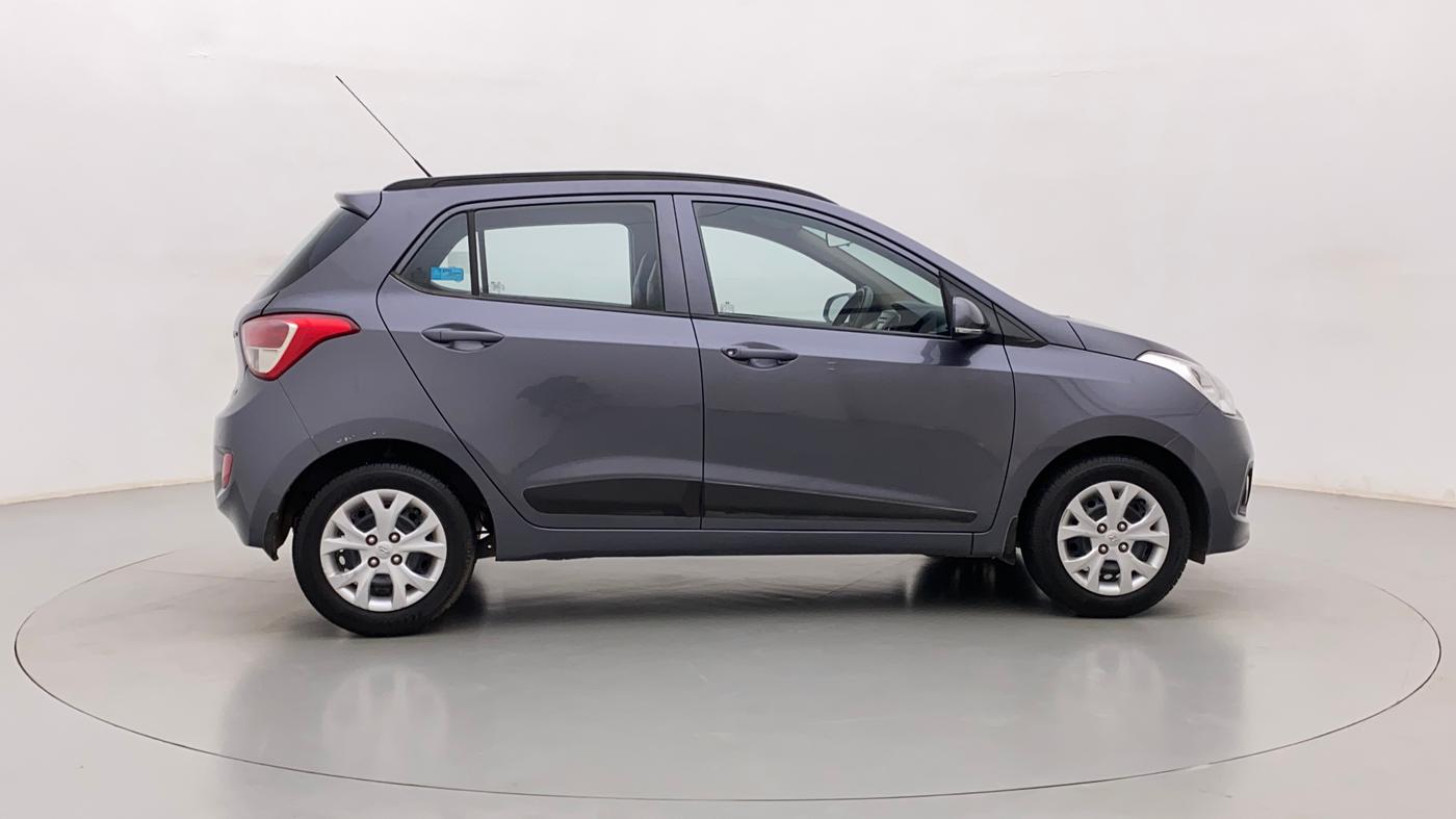 2015 Hyundai Grand i10 SPORTZ 1.2 KAPPA VTVT, Petrol, Manual, 62,496 km, Right Side View