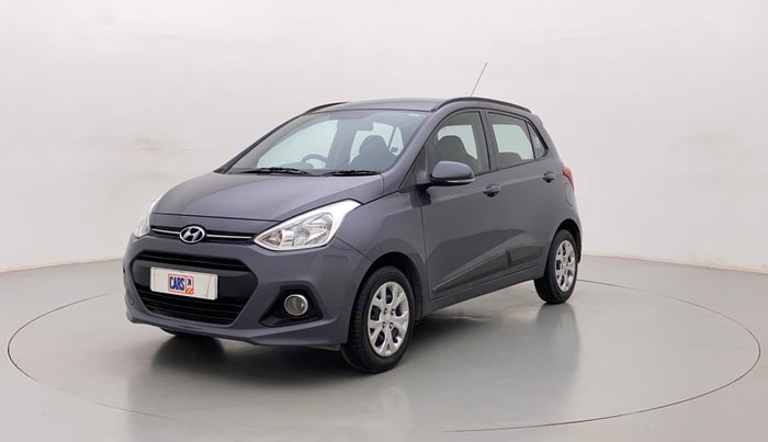2015 Hyundai Grand i10 SPORTZ 1.2 KAPPA VTVT, Petrol, Manual, 62,496 km, Left Front Diagonal