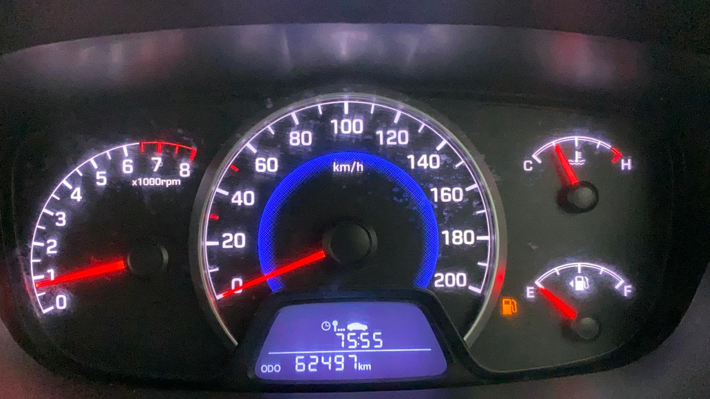 2015 Hyundai Grand i10 SPORTZ 1.2 KAPPA VTVT, Petrol, Manual, 62,496 km, Odometer Image