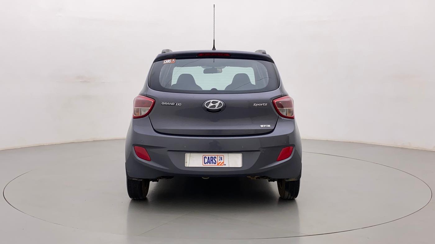 2015 Hyundai Grand i10 SPORTZ 1.2 KAPPA VTVT, Petrol, Manual, 62,496 km, Back/Rear