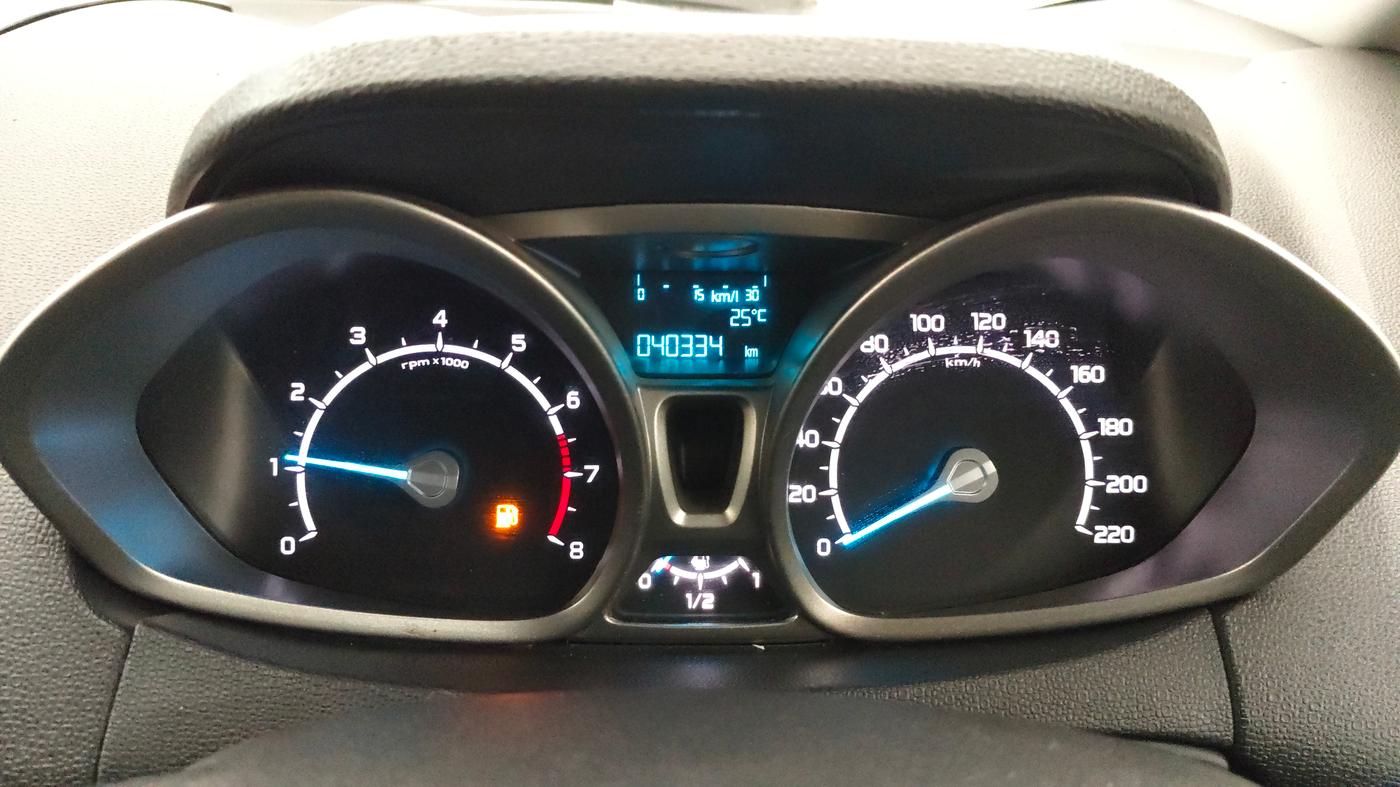 2015 Ford Ecosport TITANIUM 1.5L PETROL, Petrol, Manual, 40,331 km, Odometer Image