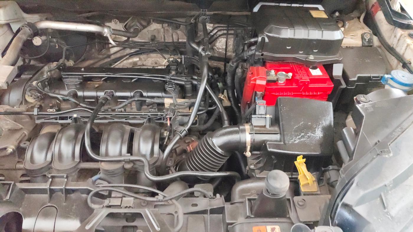 2015 Ford Ecosport TITANIUM 1.5L PETROL, Petrol, Manual, 40,331 km, Engine View - Left