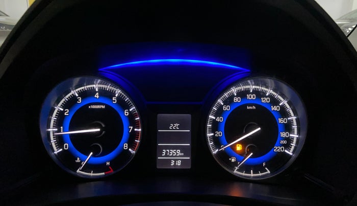 2021 Maruti Baleno DELTA PETROL 1.2, Petrol, Manual, 37,342 km, Odometer Image