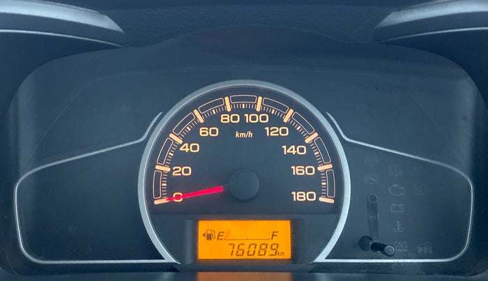 2017 Maruti Alto K10 LXI P, Petrol, Manual, 76,251 km, Odometer Image