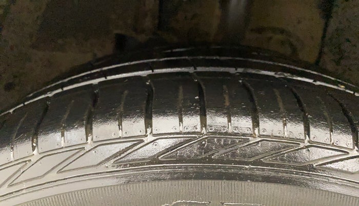 2018 Tata NEXON XZA PLUS PETROL, Petrol, Automatic, 23,807 km, Left Front Tyre Tread