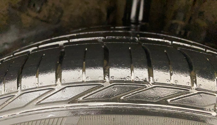 2018 Tata NEXON XZA PLUS PETROL, Petrol, Automatic, 23,807 km, Left Rear Tyre Tread