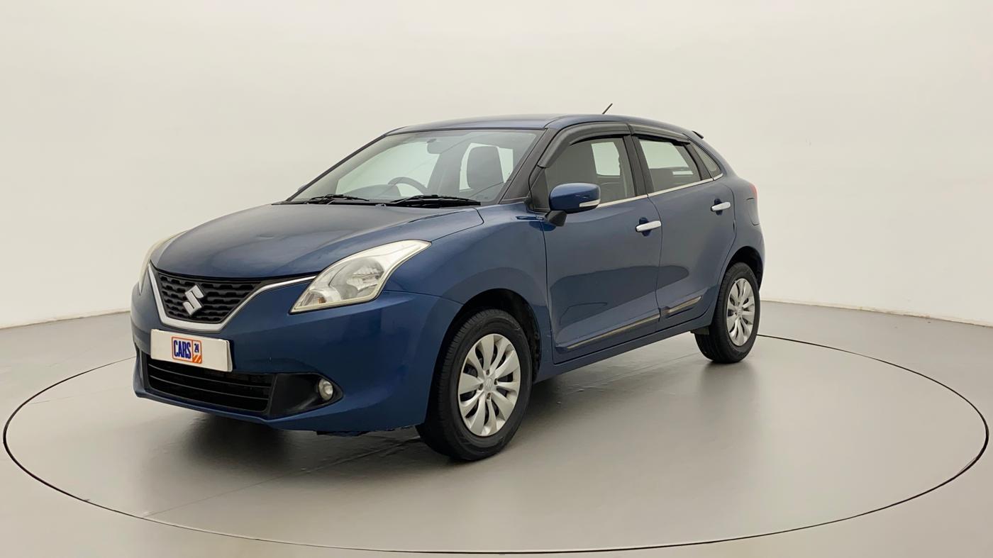 2017 Maruti Baleno DELTA PETROL 1.2, Petrol, Manual, 1,05,428 km, Left Front Diagonal