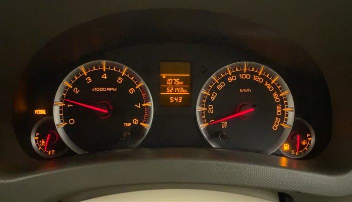 2015 Maruti Ertiga VXI CNG, CNG, Manual, 52,143 km, Odometer Image