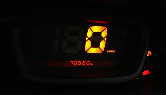 2017 Renault Kwid CLIMBER 1.0, Petrol, Manual, 70,982 km, Odometer Image