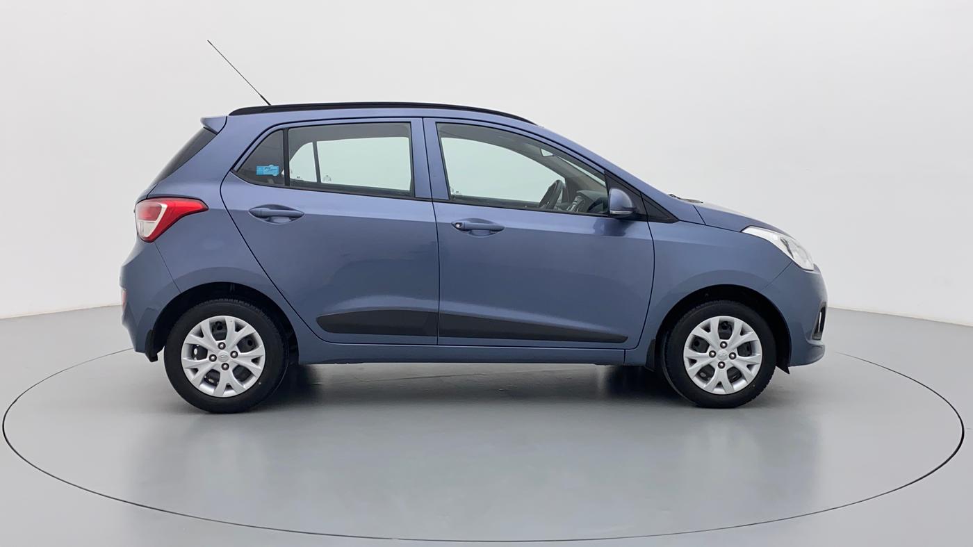 2016 Hyundai Grand i10 SPORTZ 1.2 KAPPA VTVT, Petrol, Manual, 17,364 km, Right Side View