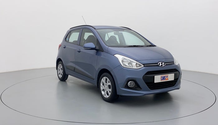 2016 Hyundai Grand i10 SPORTZ 1.2 KAPPA VTVT, Petrol, Manual, 17,364 km, Right Front Diagonal