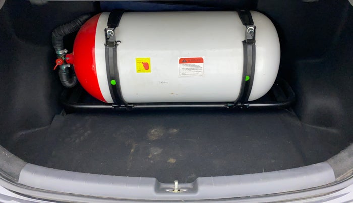 2021 Hyundai AURA S CNG, CNG, Manual, 42,531 km, Boot Inside