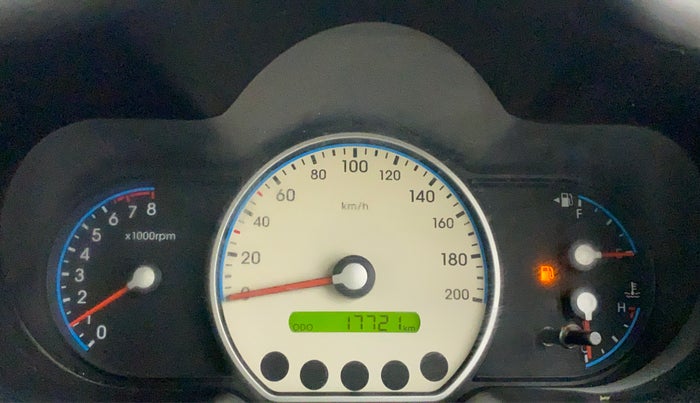 2010 Hyundai i10 MAGNA 1.2, Petrol, Manual, 17,835 km, Odometer Image