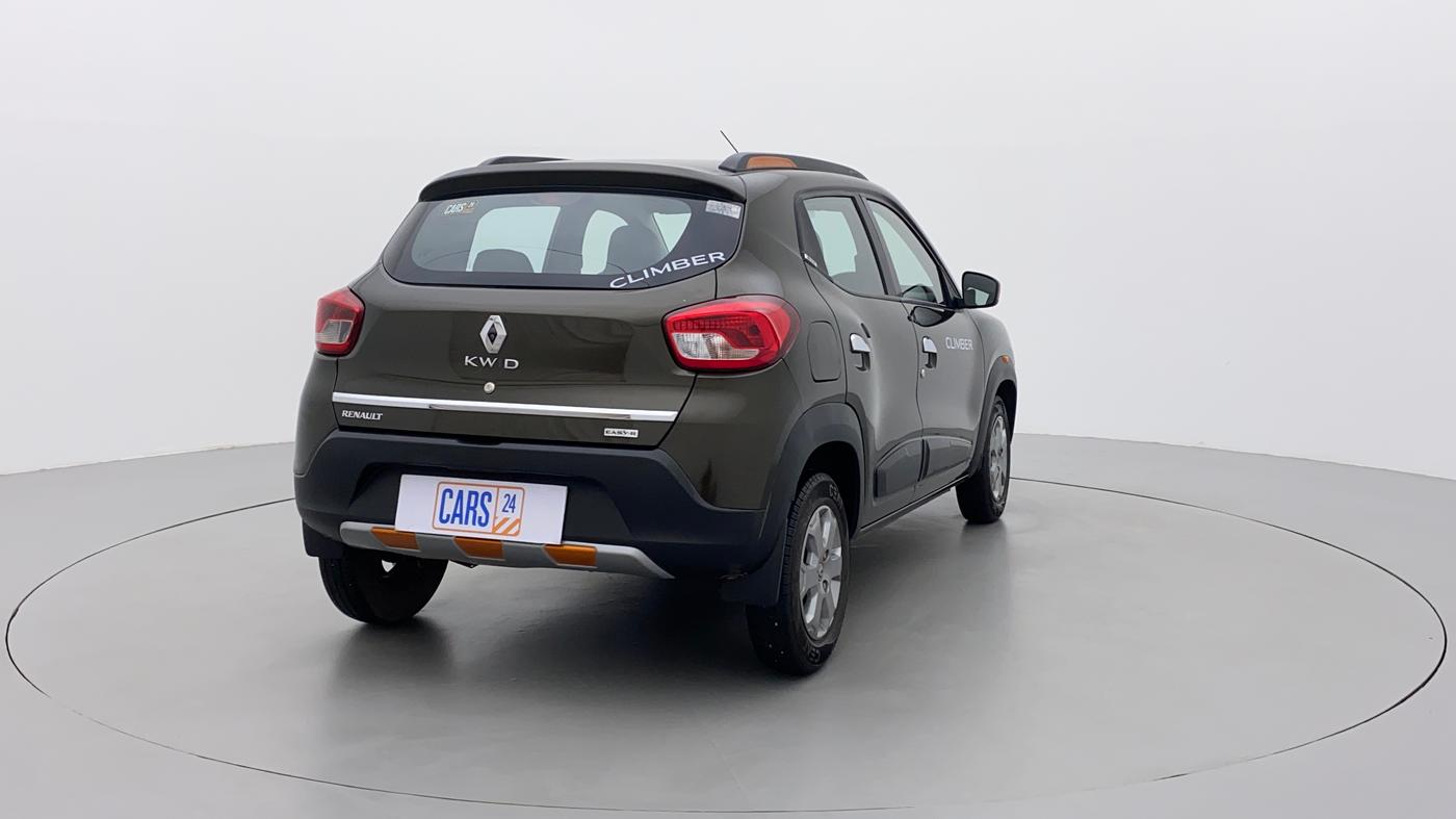 2018 Renault Kwid CLIMBER 1.0 AMT, Petrol, Automatic, 30,379 km, Right Back Diagonal