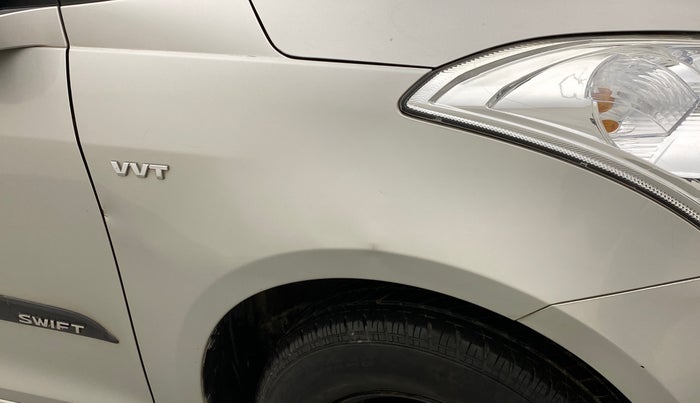 2014 Maruti Swift VXI, Petrol, Manual, 33,841 km, Right fender - Slightly dented