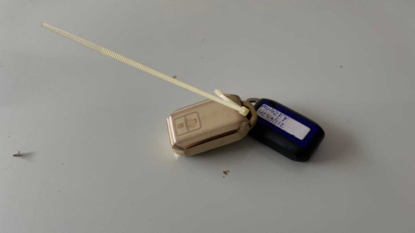 2023 Maruti BREZZA ZXI AT SMART HYBRID, Petrol, Automatic, 23,891 km, Key Close Up