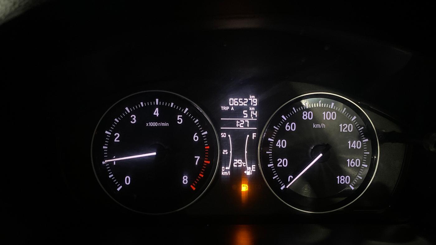 2019 Honda Amaze 1.2L I-VTEC VX, Petrol, Manual, 65,278 km, Odometer Image