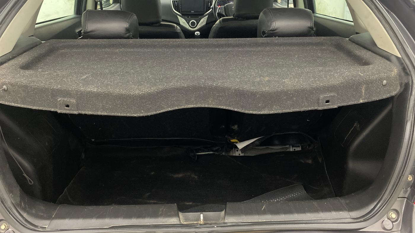 2017 Maruti Baleno ZETA PETROL 1.2, Petrol, Manual, 72,811 km, Boot Inside