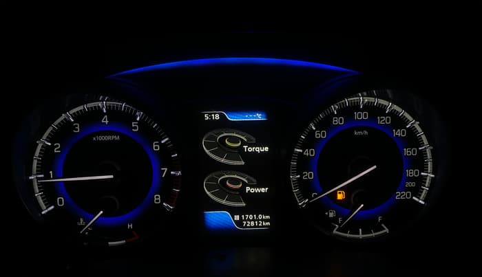 2017 Maruti Baleno ZETA PETROL 1.2, Petrol, Manual, 72,811 km, Odometer Image