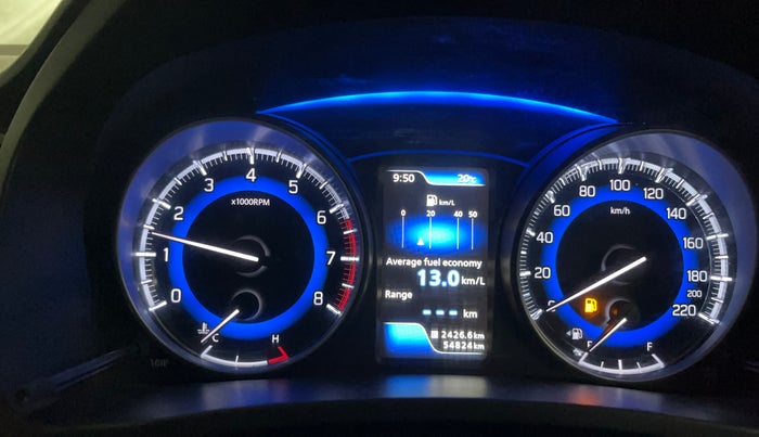 2019 Toyota Glanza G, Petrol, Manual, 54,811 km, Odometer Image