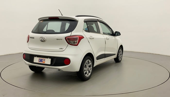 2018 Hyundai Grand i10 SPORTZ 1.2 KAPPA VTVT, Petrol, Manual, 56,471 km, Right Back Diagonal