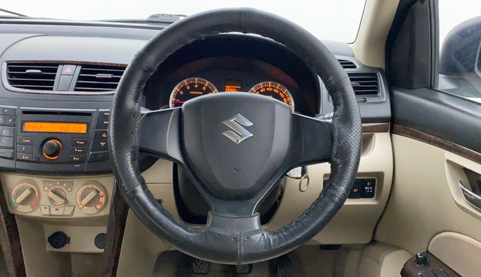2014 Maruti Swift Dzire VXI, Petrol, Manual, 59,904 km, Steering Wheel Close Up