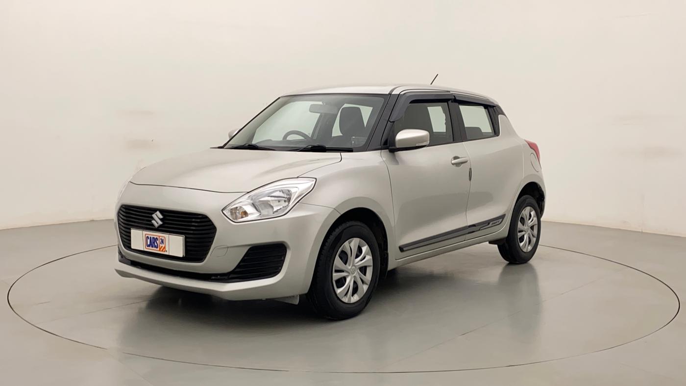 2018 Maruti Swift VXI AMT, Petrol, Automatic, 49,614 km, Left Front Diagonal