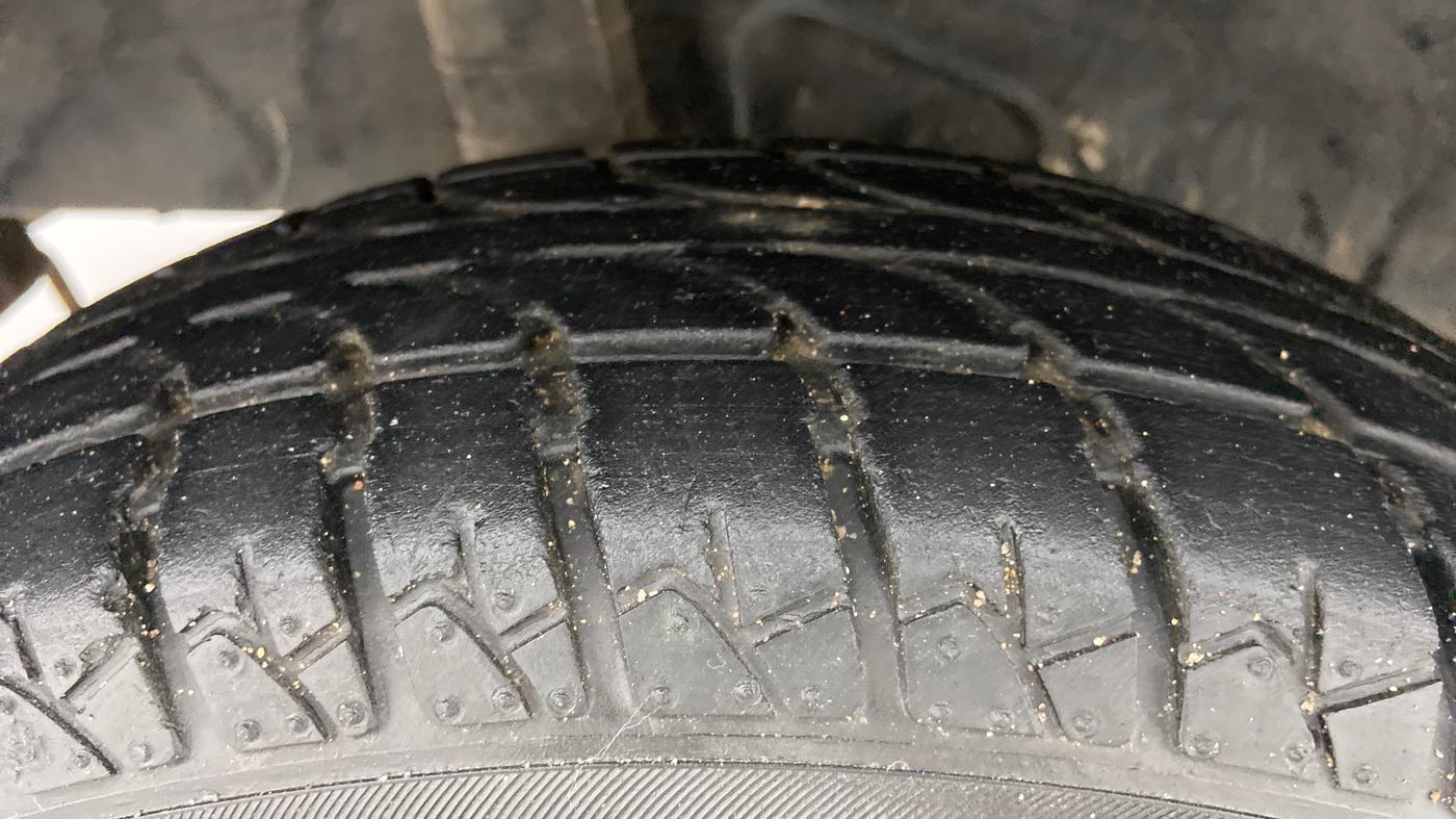 2018 Datsun Go T, Petrol, Manual, 67,527 km, Right Rear Tyre Tread