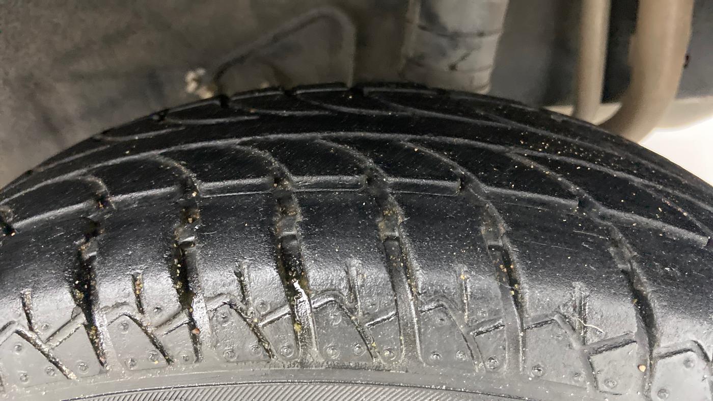 2018 Datsun Go T, Petrol, Manual, 67,527 km, Left Rear Tyre Tread