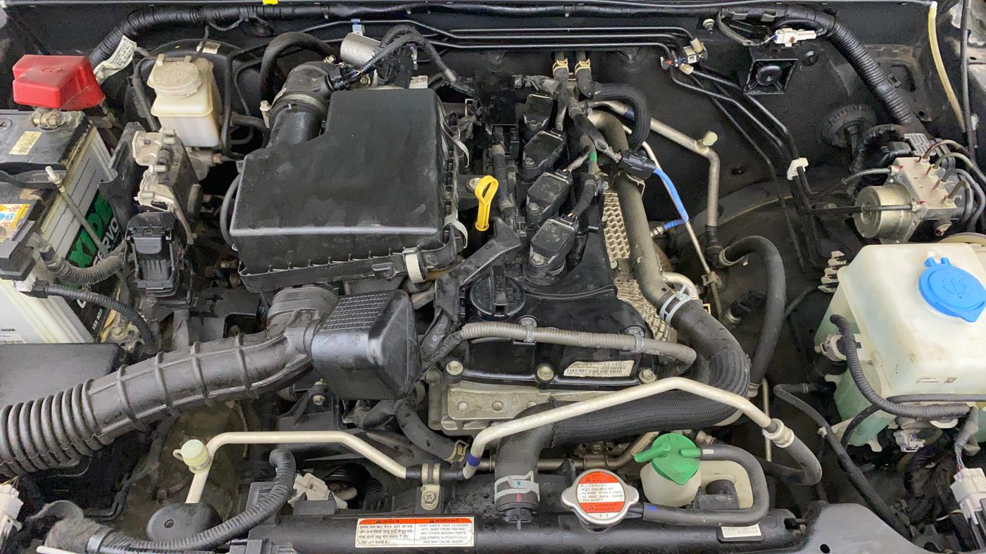 2023 Maruti JIMNY ALPHA ALL GRIP PRO MT, Petrol, Manual, 34,607 km, Engine View