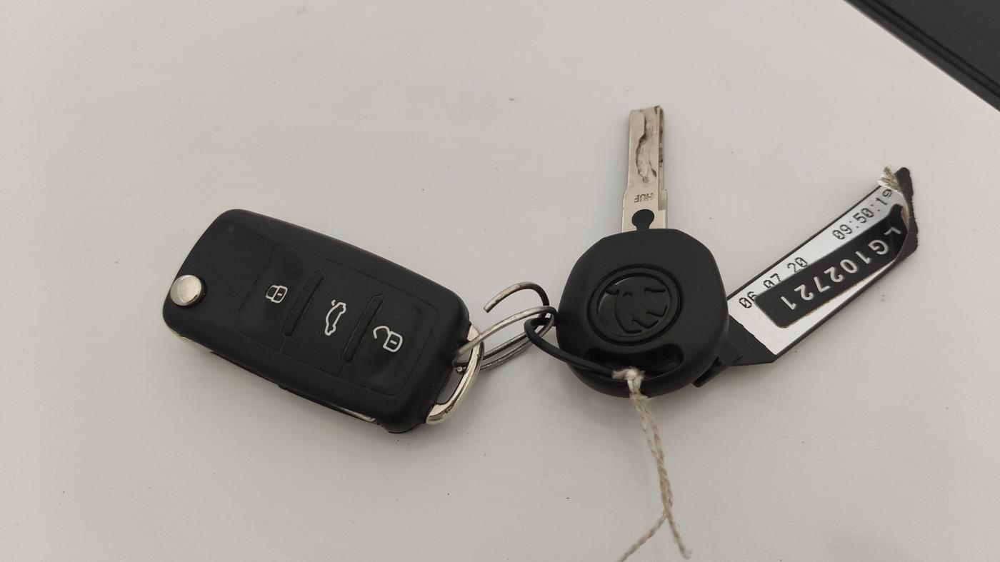 2020 Skoda Rapid ACTIVE 1.0 TSI, Petrol, Manual, 78,364 km, Key Close Up
