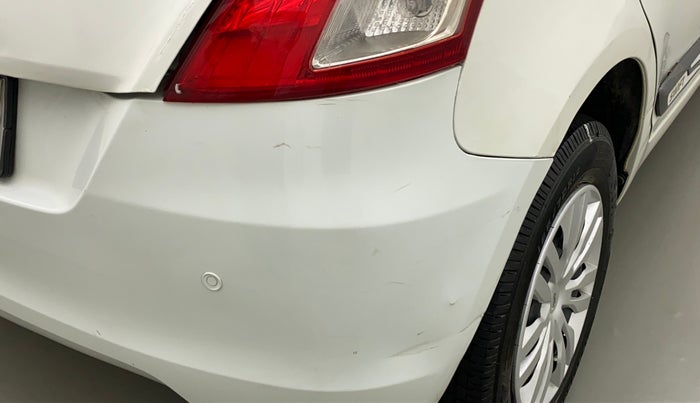2017 Maruti Swift VXI, Petrol, Manual, 76,039 km, Rear bumper - Minor scratches
