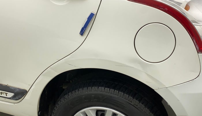 2017 Maruti Swift VXI, Petrol, Manual, 76,039 km, Left quarter panel - Minor scratches