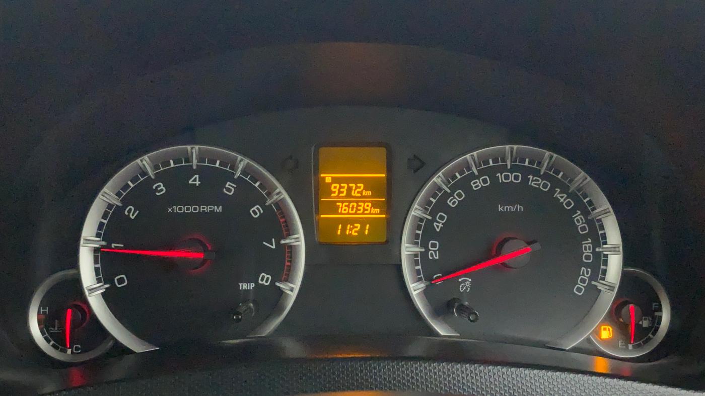 2017 Maruti Swift VXI, Petrol, Manual, 76,039 km, Odometer Image