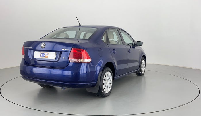 2014 Volkswagen Vento COMFORTLINE MT PETROL, Petrol, Manual, 63,400 km, Right Back Diagonal