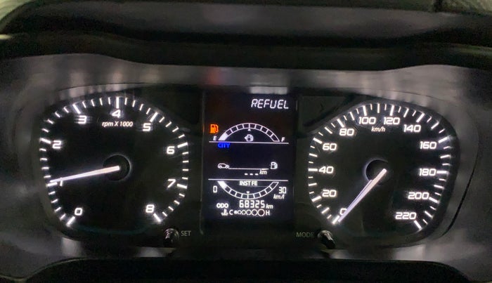 2022 Tata ALTROZ XZ PETROL, Petrol, Manual, 68,325 km, Odometer Image