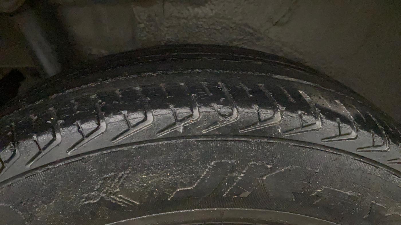 2017 Maruti Wagon R 1.0 LXI, Petrol, Manual, 53,872 km, Right Rear Tyre Tread