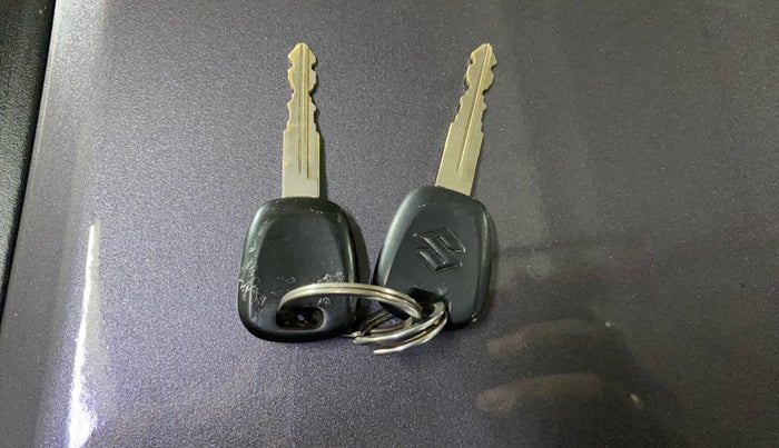 2013 Maruti Ritz VXI, Petrol, Manual, 32,592 km, Key Close Up