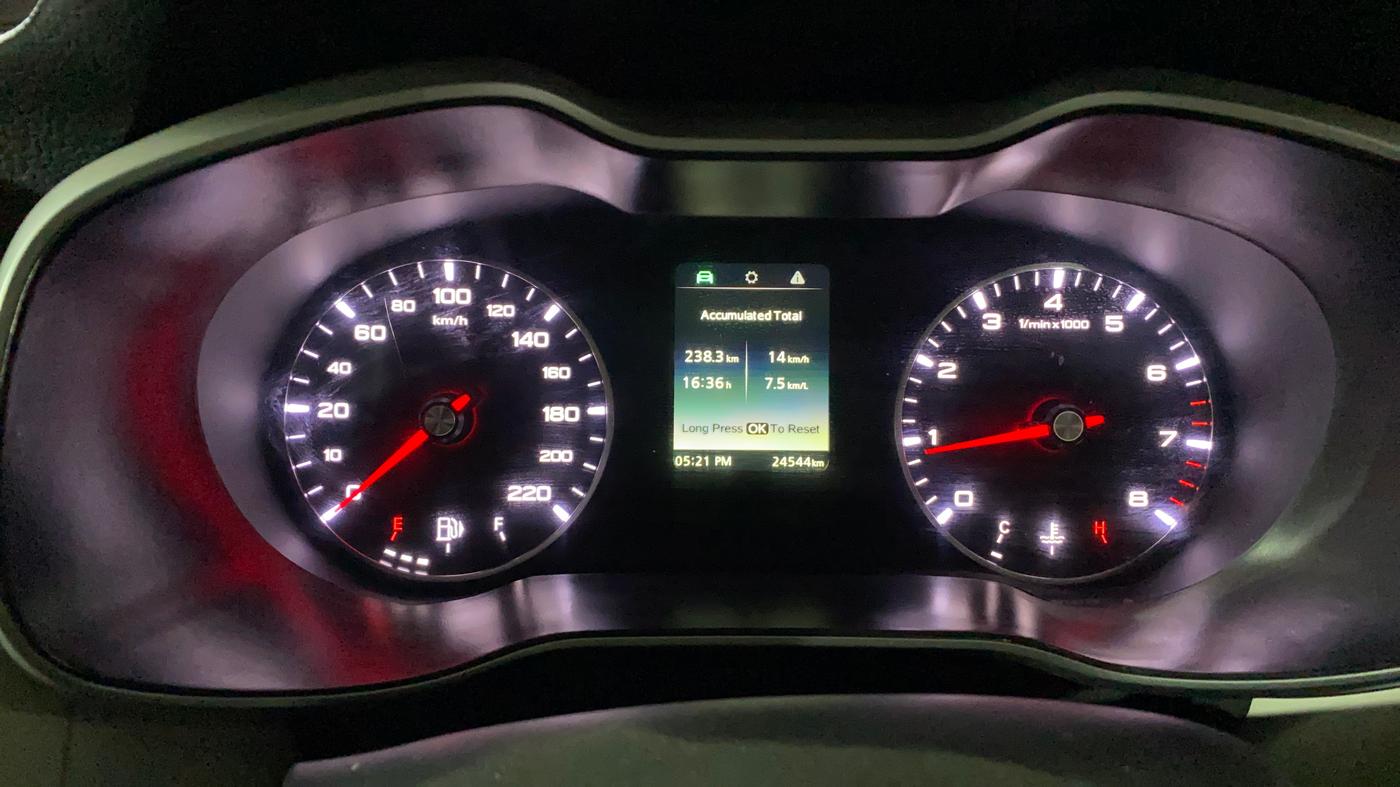 2024 MG ASTOR Sprint 1.5 MT (Ivory), Petrol, Manual, 24,544 km, Odometer Image