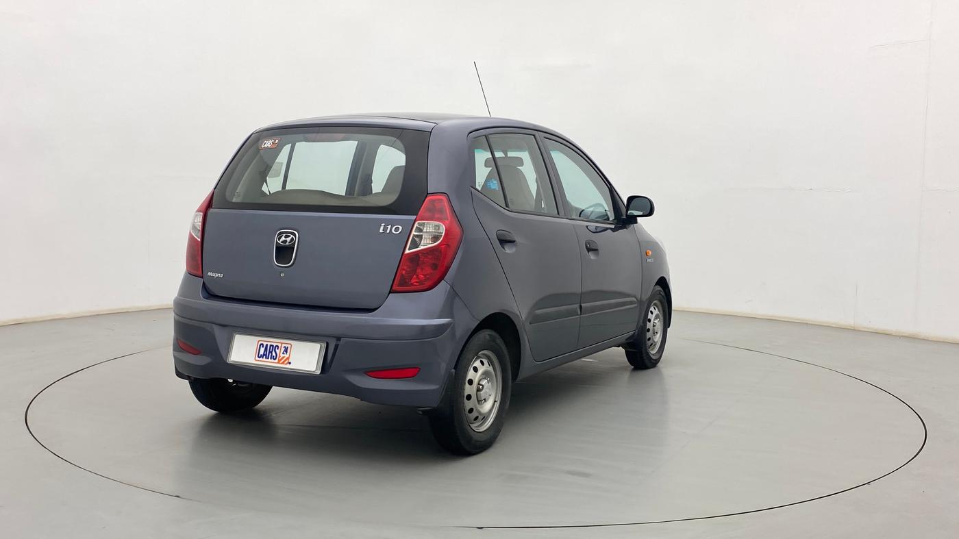 2013 Hyundai i10 MAGNA 1.1, Petrol, Manual, 75,546 km, Right Back Diagonal
