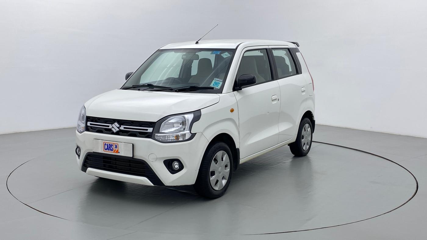 2022 Maruti New Wagon-R 1.0 Lxi (o) cng, CNG, Manual, 16,752 km, Left Front Diagonal