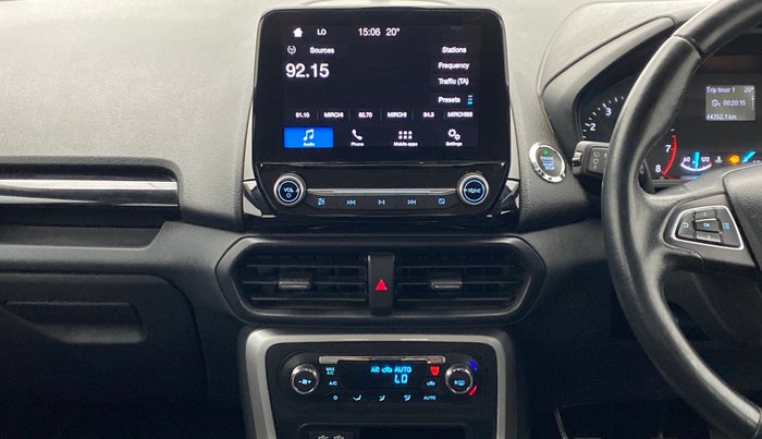 2018 Ford Ecosport 1.5 TITANIUM TI VCT, Petrol, Manual, 44,386 km, Air Conditioner
