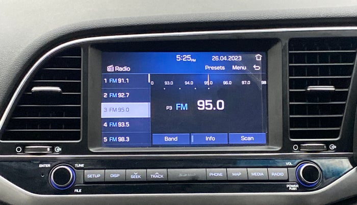 2019 Hyundai New Elantra 2.0 SX AT PETROL, Petrol, Automatic, 24,185 km, Infotainment System