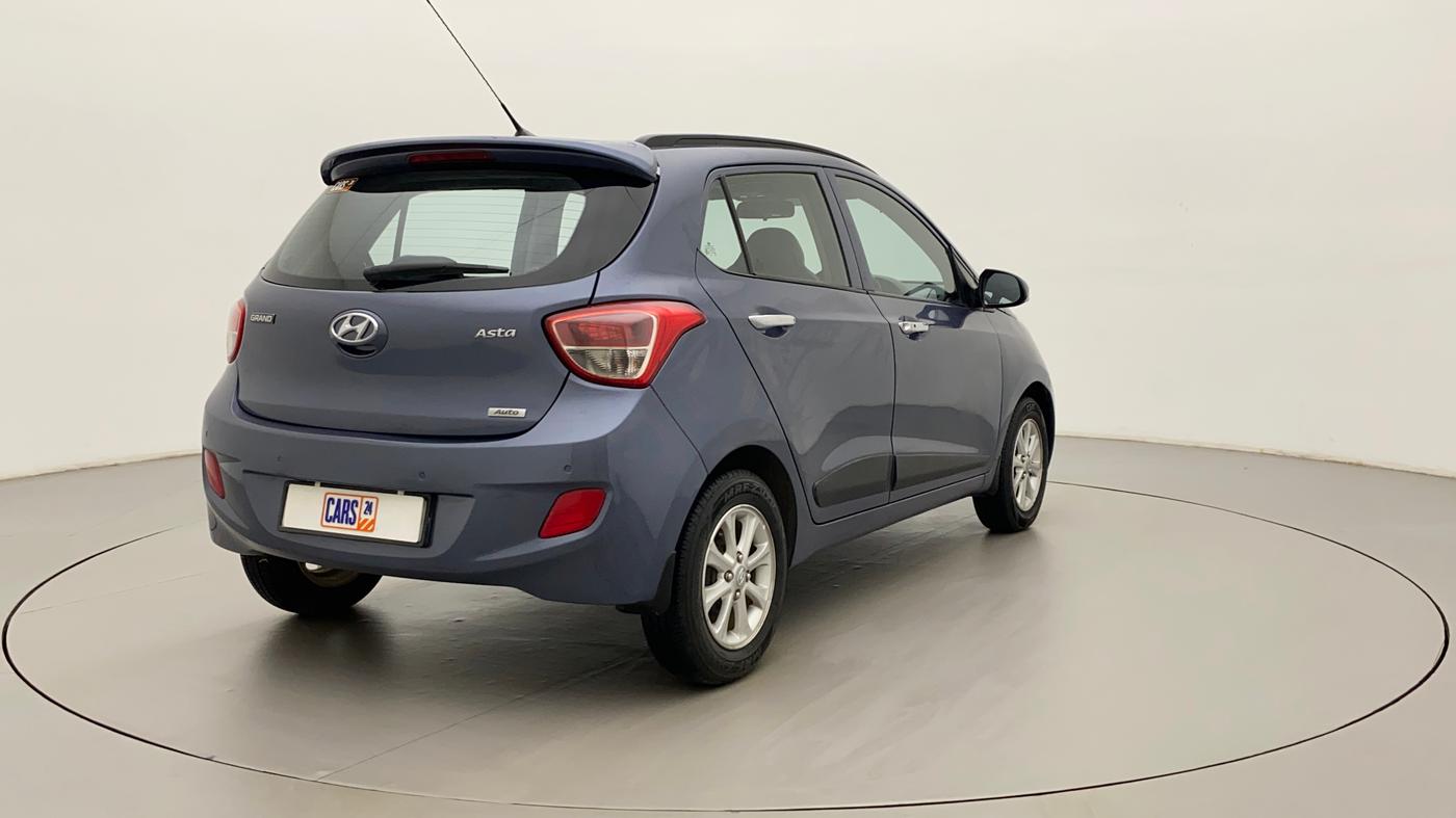 2014 Hyundai Grand i10 ASTA AT 1.2 KAPPA VTVT, Petrol, Automatic, 35,169 km, Right Back Diagonal