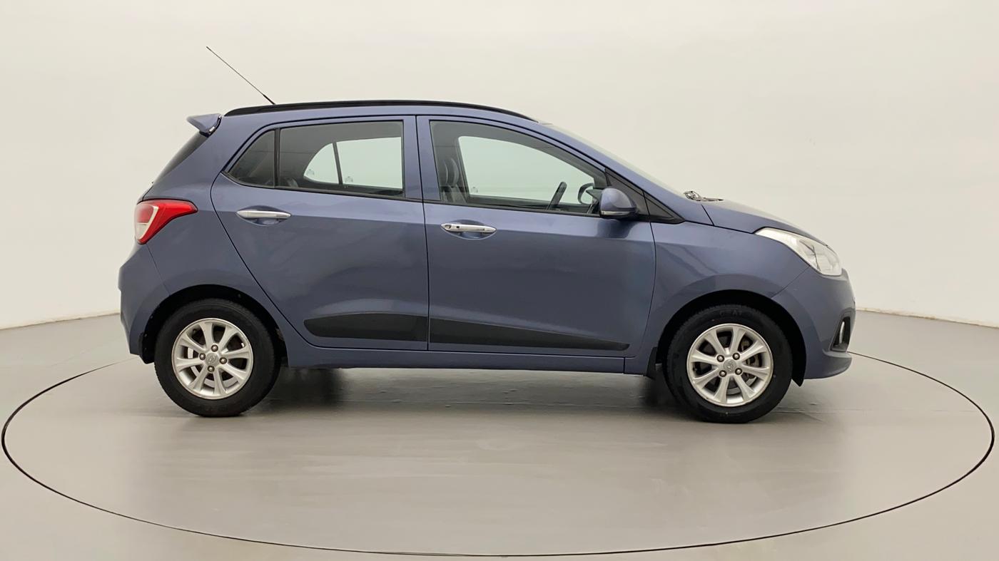 2014 Hyundai Grand i10 ASTA AT 1.2 KAPPA VTVT, Petrol, Automatic, 35,169 km, Right Side View