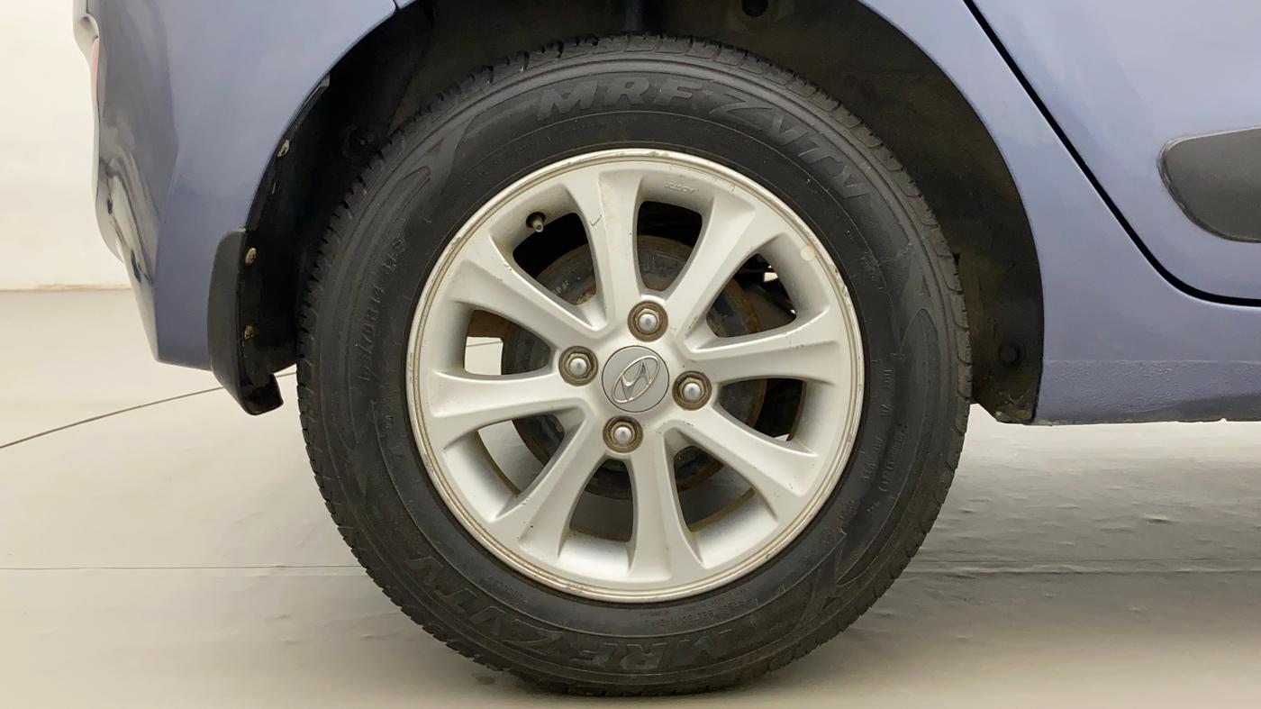2014 Hyundai Grand i10 ASTA AT 1.2 KAPPA VTVT, Petrol, Automatic, 35,169 km, Right Rear Wheel