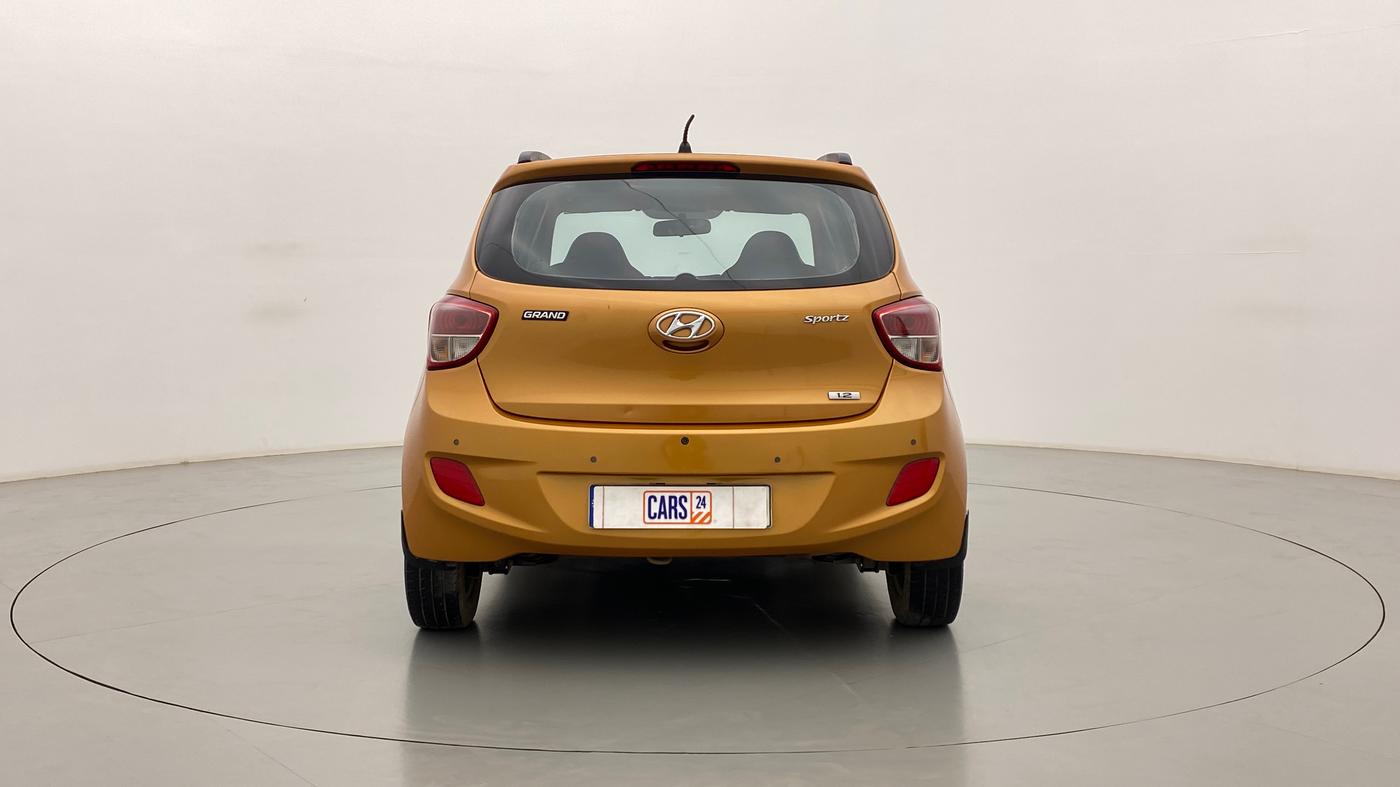 2014 Hyundai Grand i10 SPORTZ 1.2 KAPPA VTVT, Petrol, Manual, 75,370 km, Back/Rear